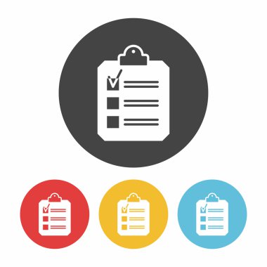Office dosyaları simge vektör çizim