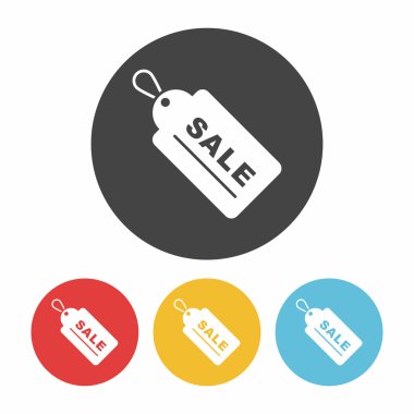 Satış indirim simge vektör çizim vektör çizim