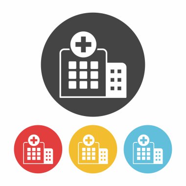 Hastane simge vektör çizim vektör çizim