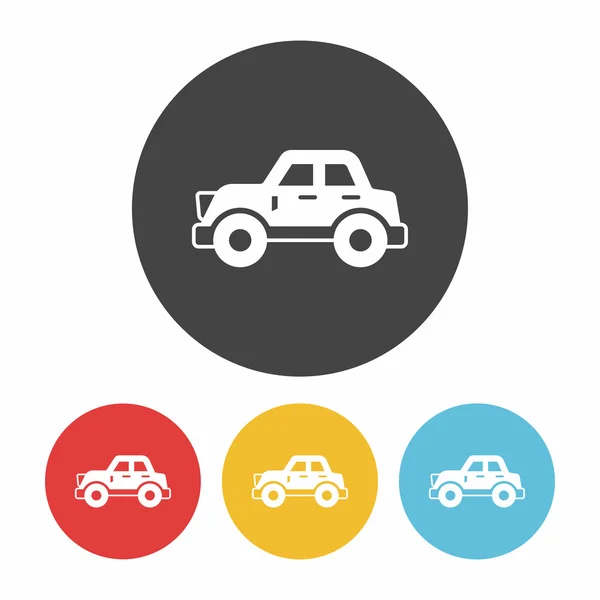Illustrazione vettoriale dell'icona dell'automobile illustrazione vettoriale — Vettoriale Stock