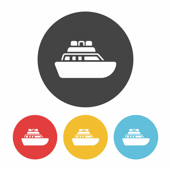 ship boat icon vector illustration