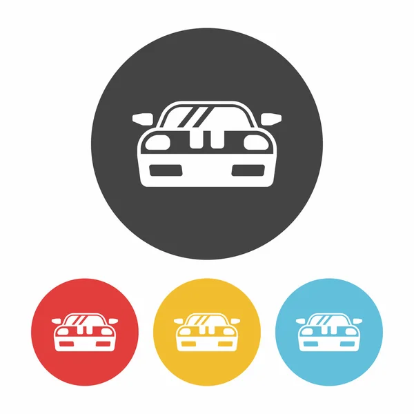 Icono de coche vector ilustración — Vector de stock