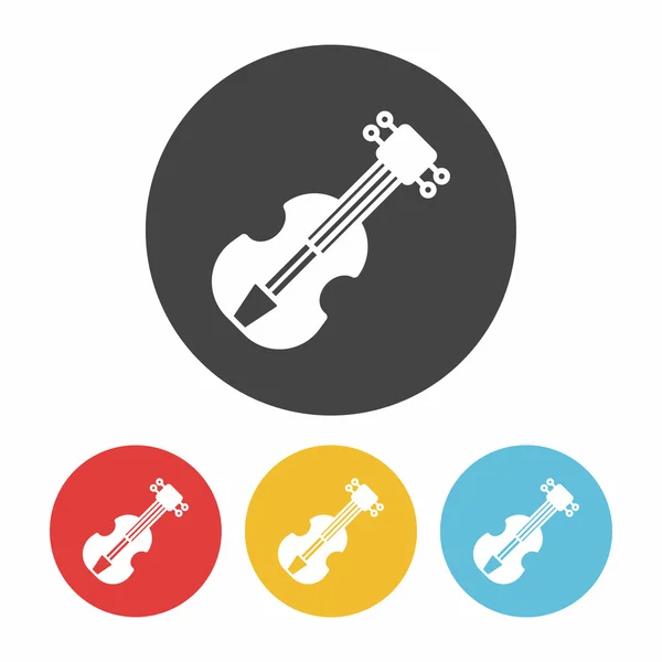 Musical instrument icon vector illustration — Stock Vector