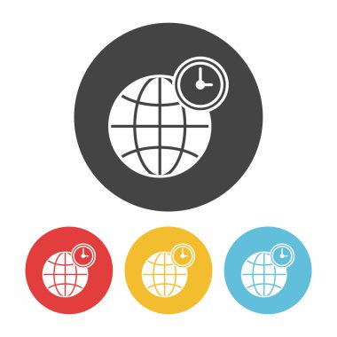 Sınırlı teslim simge vektör çizim