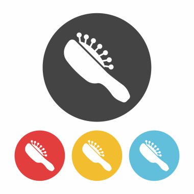 Tarak simge vektör çizim