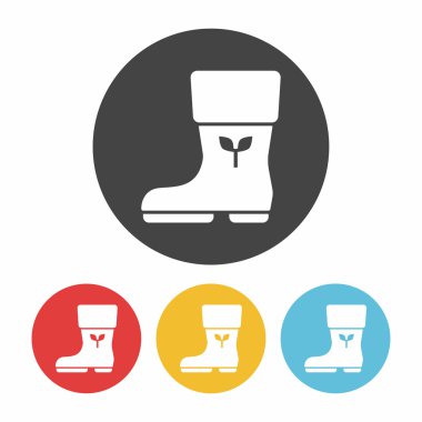 Simge vektör çizim yağmur botları