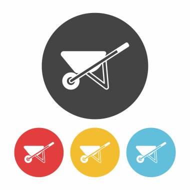 Römork simge vektör çizim