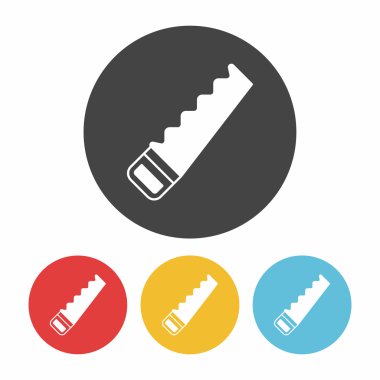 Testere simge vektör çizim