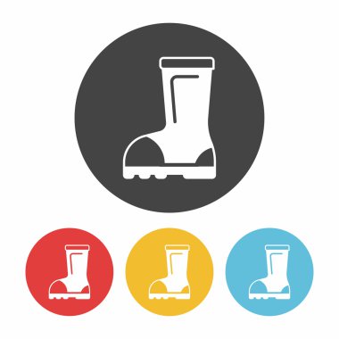 Simge vektör çizim yağmur botları