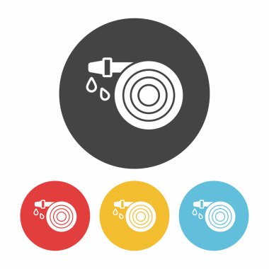 bitki waterer simge vektör çizim