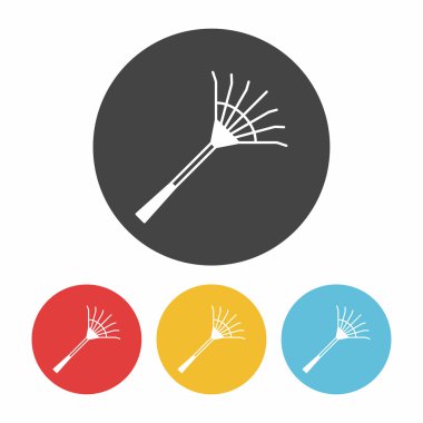 tırmık simgesi vektör çizimi