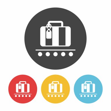 Bagaj simge vektör çizim