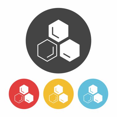 hücre simge vektör çizim