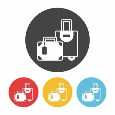 Bagaj simge vektör çizim