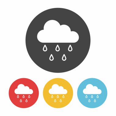 Weather simge vektör çizim vektör çizim