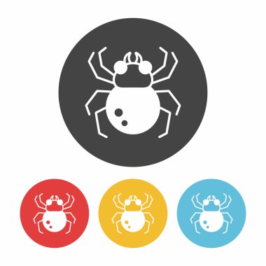 böcek simge vektör çizim vektör çizim