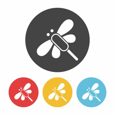 böcek simge vektör çizim vektör çizim