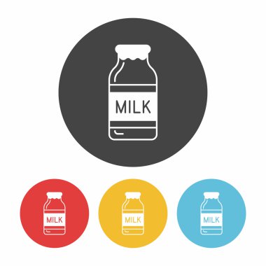 süt simge vektör çizim vektör çizim