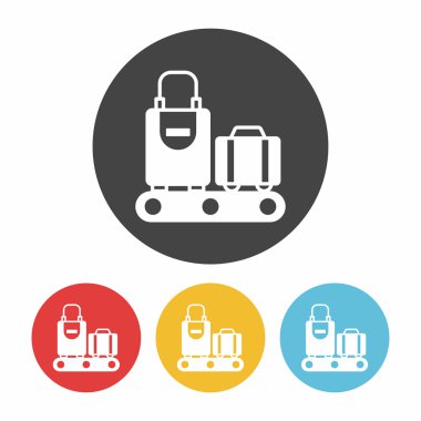 Bagaj simge vektör çizim vektör çizim