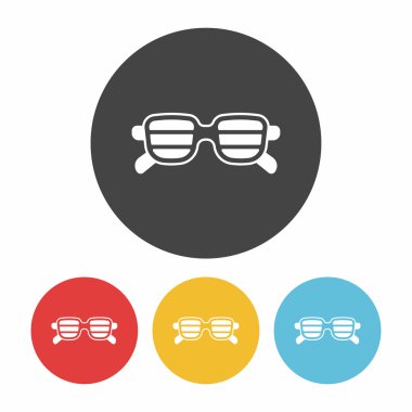 güneş gözlüğü simge vektör çizim vektör çizim