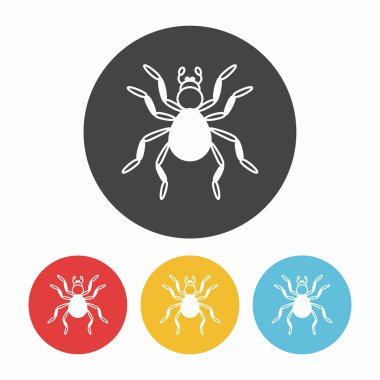 böcek simge vektör çizim vektör çizim