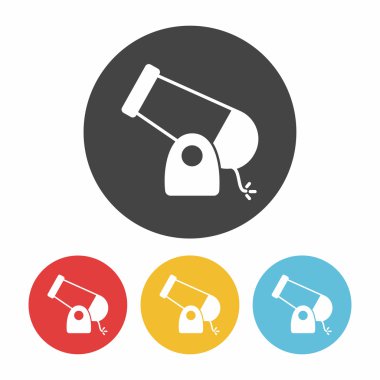 Top simgesi vektör illüstrasyonu