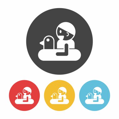 yaşam şamandırası vektör illüstrasyonu