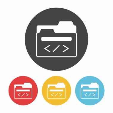 medya dosya simge vektör çizim