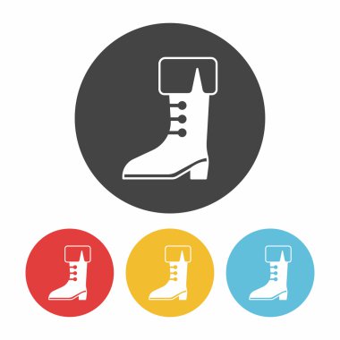 korsan önyükleme simge vektör çizim