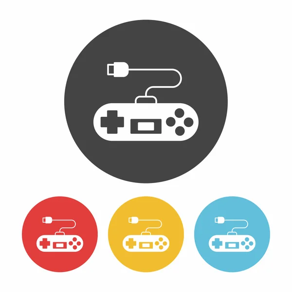 Juego controlador icono vector ilustración vector ilustración — Vector de stock