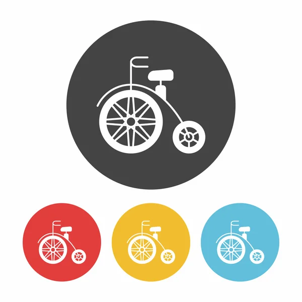 Icône de vélo illustration vectorielle illustration vectorielle — Image vectorielle