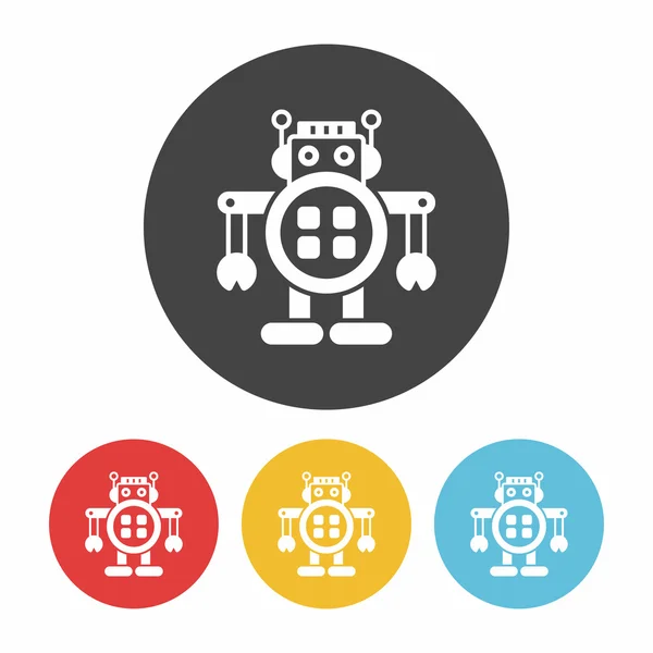 Robot icon vector illustration — Stock Vector