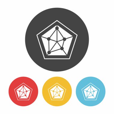 Bilgi grafik simge vektör çizim