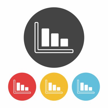 Bilgi grafik simge vektör çizim