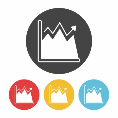 Bilgi grafik simge vektör çizim