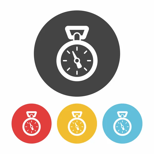 Stopwatch icona vettoriale illustrazione — Vettoriale Stock