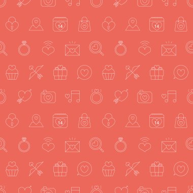 Sevgililer günü çizgi simgesini kalıbı tanımlar