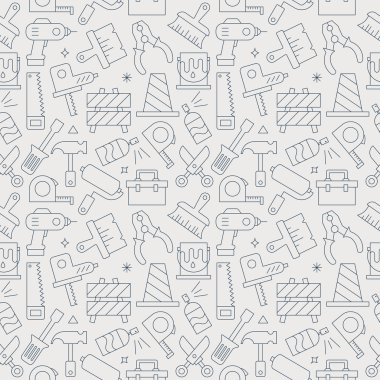 Aracı satır simge desen seti