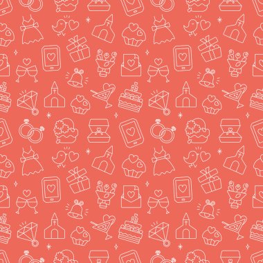 Düğün satırı desen simgesi