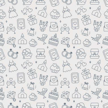 Düğün satırı desen simgesi