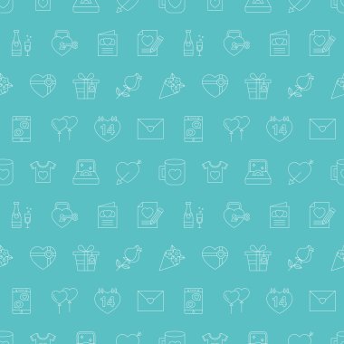 Sevgililer günü çizgi simgesini kalıbı tanımlar