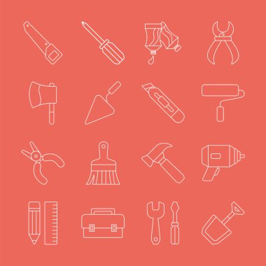 Aracı satır Icon set