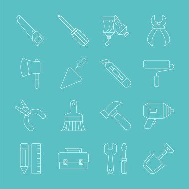 Aracı satır Icon set