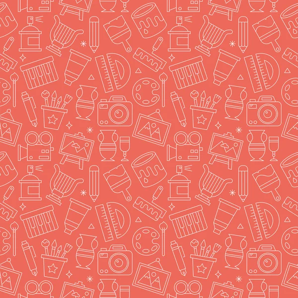 Sanat hattı simge desen seti