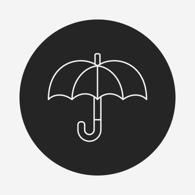 şemsiye satırı simgesi