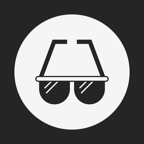 Sluneční brýle ikona — Stockový vektor