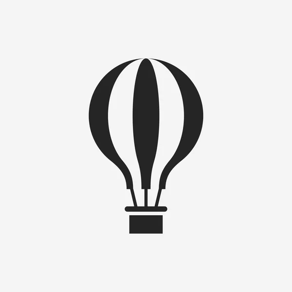 Hot air balloon icon — Stock Vector