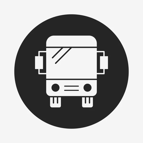 Bus pictogram — Stockvector