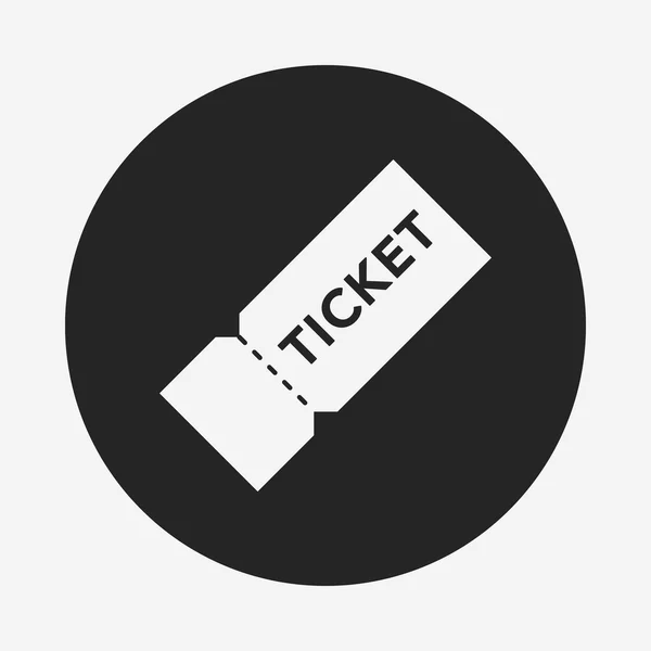 Air ticket pictogram — Stockvector