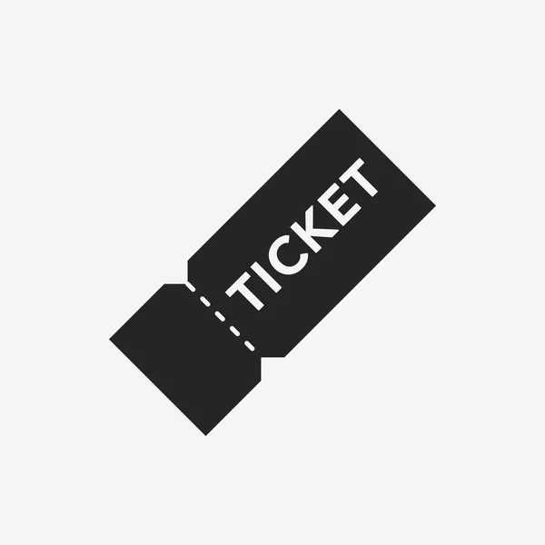 Flugticket-Ikone — Stockvektor